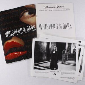 1992 Whispers in the Dark Movie press kit + 6 photos + production information